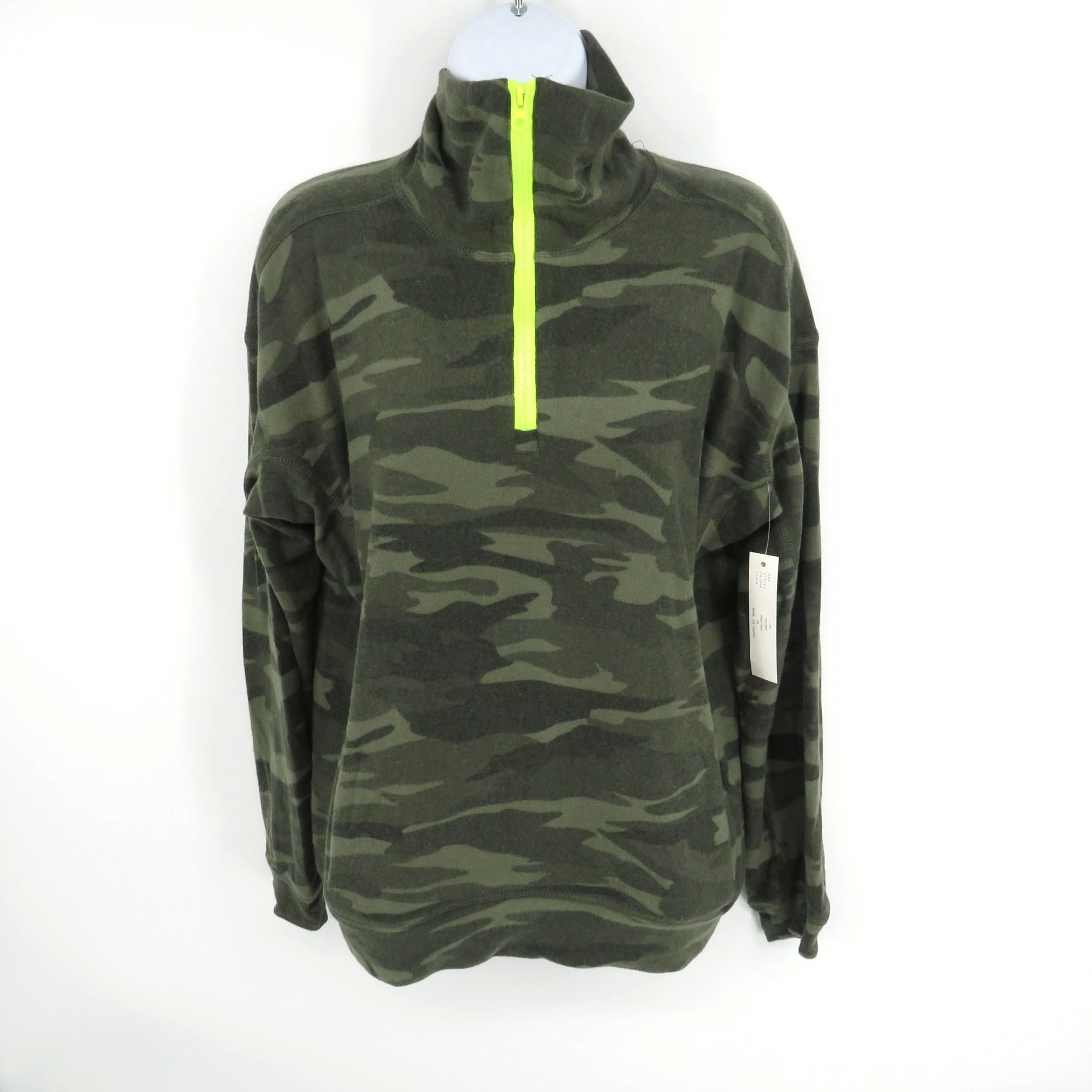 Other Theo & Spence Women's Camo Pullover 1/4 Zip LOng Sleeve XS N Size XS / US 0-2 / IT 36-38 - 1 Thumbnail