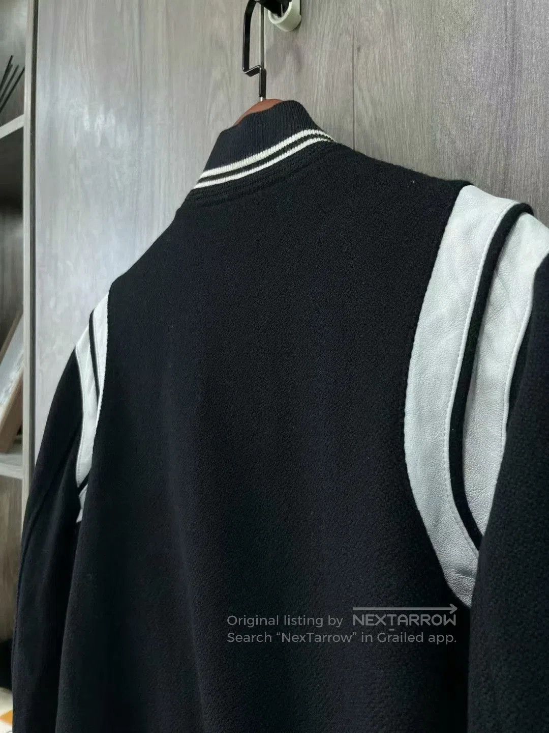 Saint Laurent Paris saint laurent black and white baseball jacket. Size US L / EU 52-54 / 3 - 6 Thumbnail