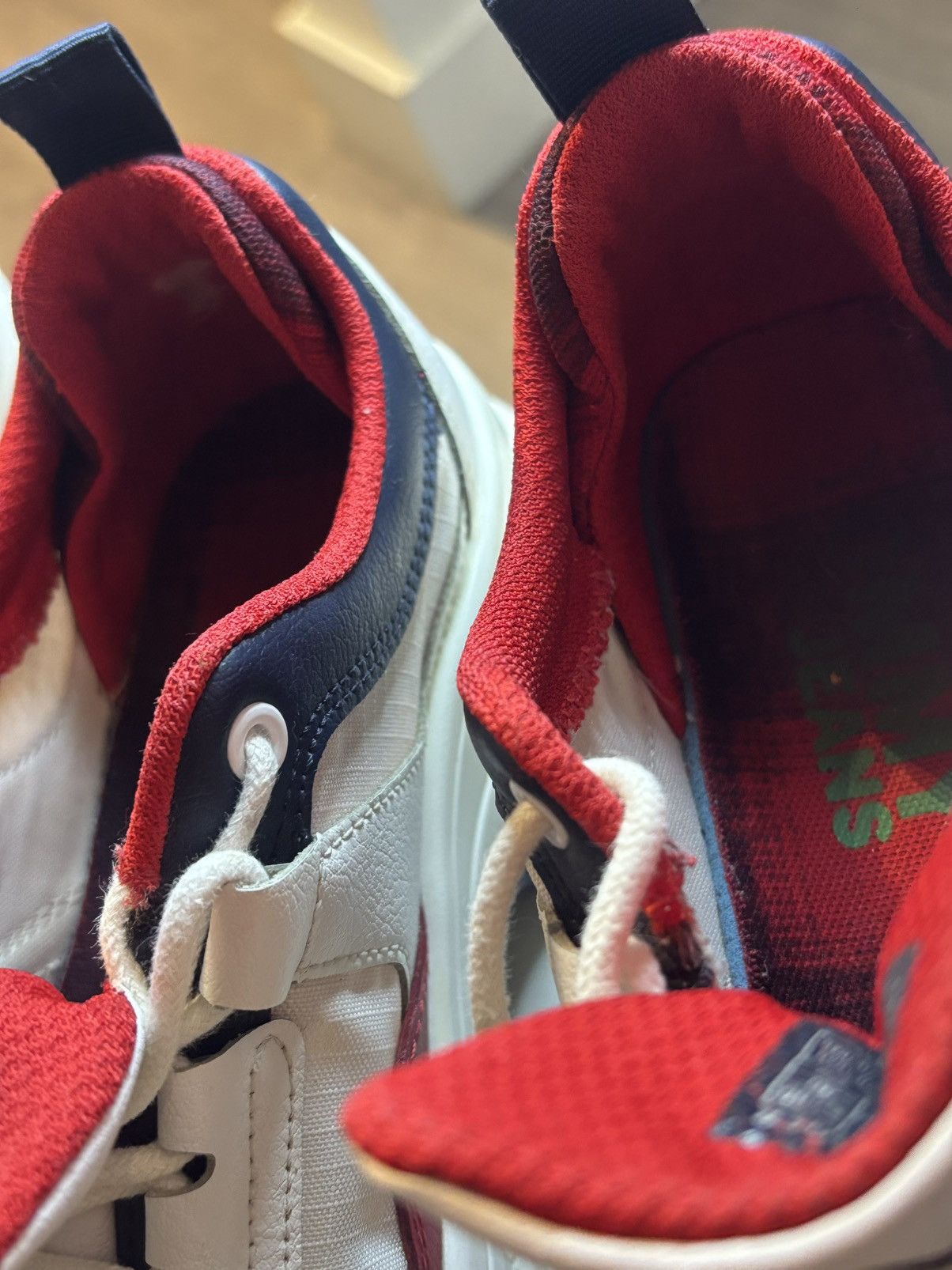 Tommy Jeans Tommy Hilfiger Chunky Sneakers / Red White Navy – EU 37 Size US 7 / IT 37 - 3 Thumbnail