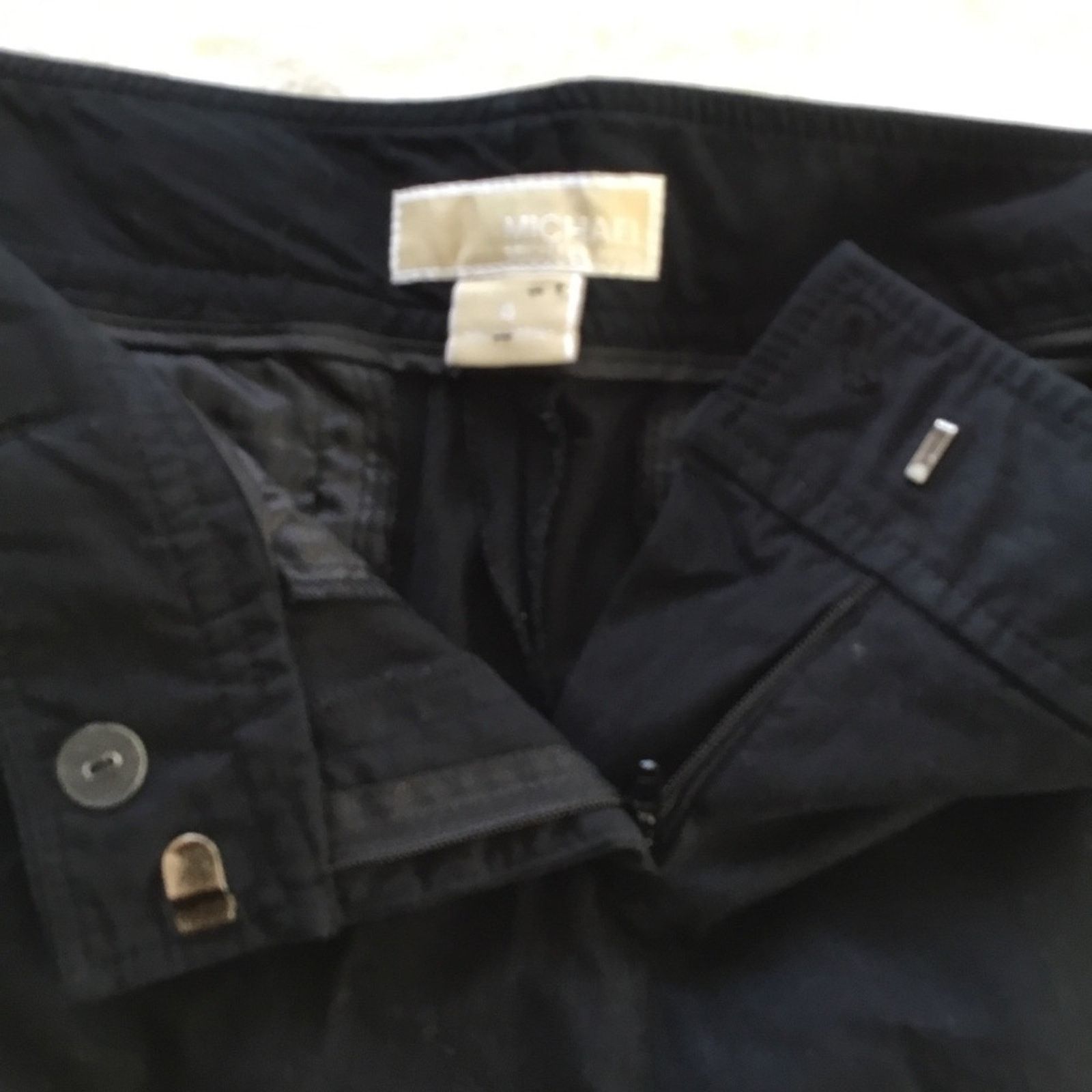 Michael Kors Michael Kors Black Bermuda Shorts Size 27" / US 4 / IT 40 - 3 Thumbnail