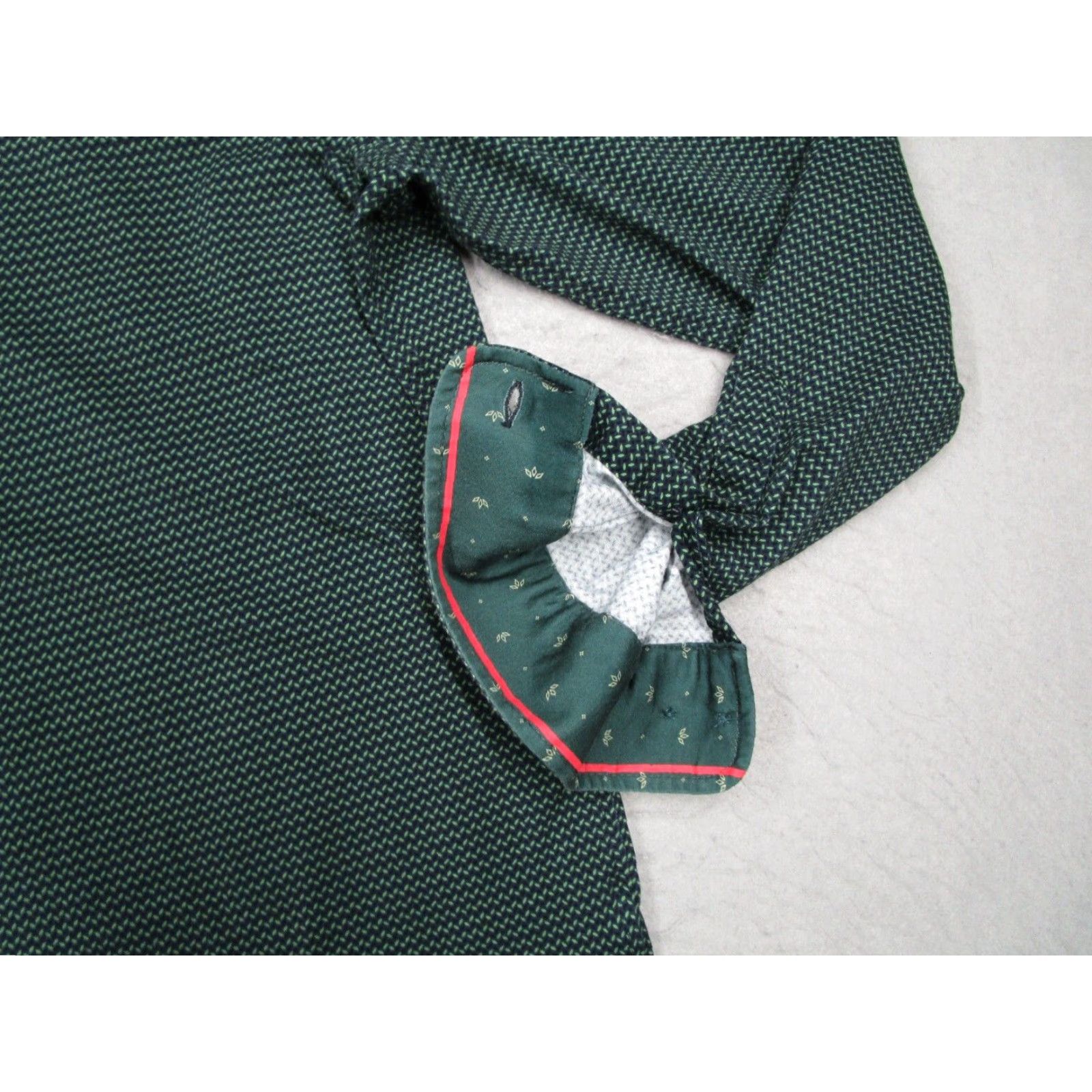 Vintage Buttercloth Men's Regular Fit Long Sleeve Button Up Green Cotton Blend Shirt XL Size US XL / EU 56 / 4 - 4 Thumbnail