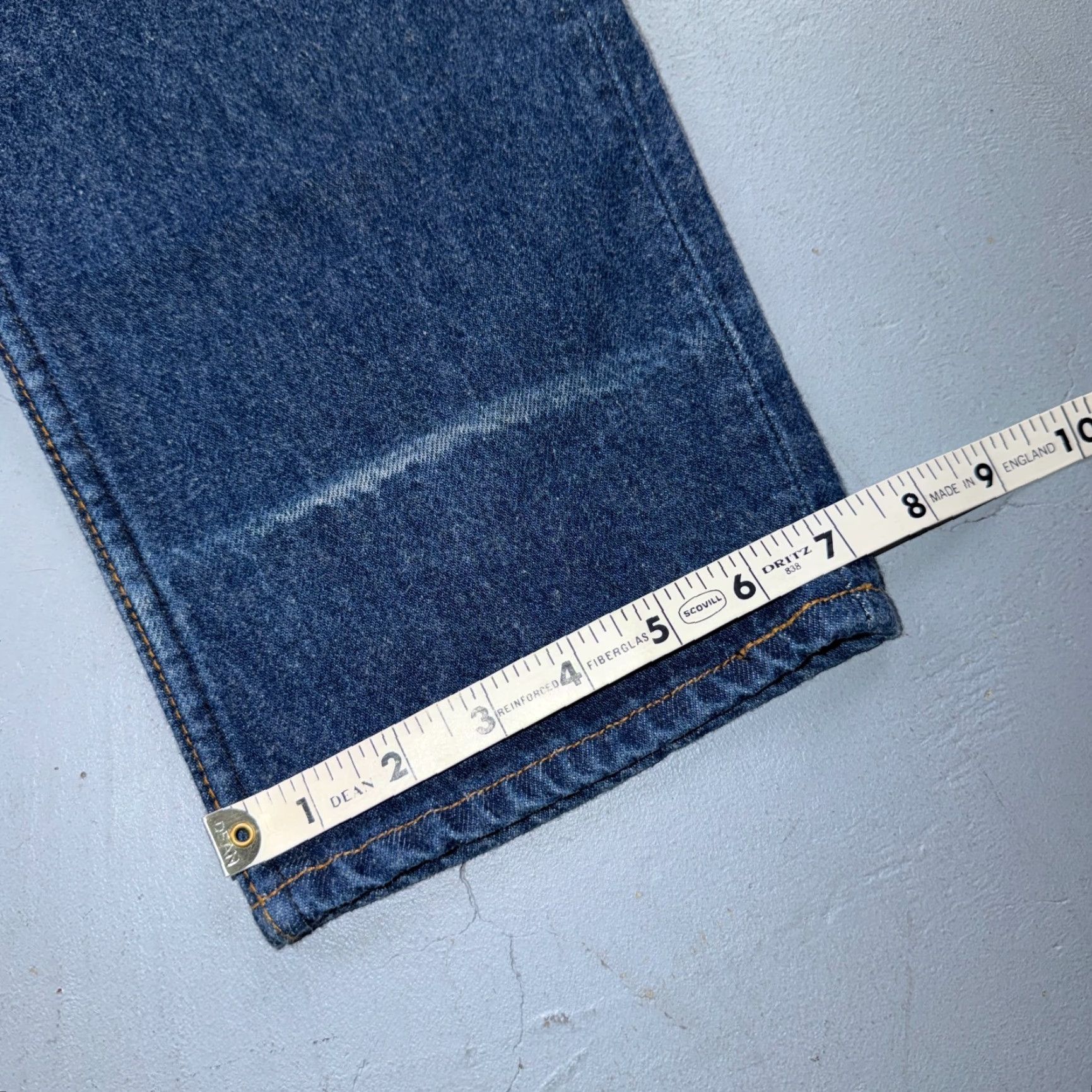 Levi's VINTAGE Levi's 501 Jeans 80s 90s USA Straight High Rise WWomen's 13 Blue Denim 5-Pocket CS Regular XX Size 34" / US 12 / IT 48 - 6 Thumbnail
