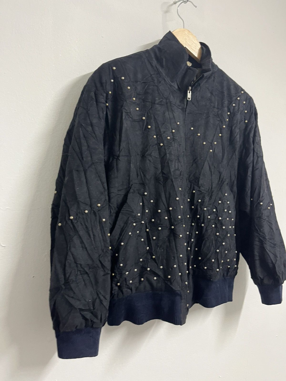 Japanese Brand 💥Liosertan Japan Studded Punk Vintage Velvet Size US L / EU 52-54 / 3 - 3 Thumbnail