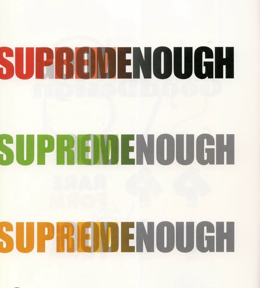 Good Enough × Supreme SS02 OG SUPREME X GDEH tee Size US L / EU 52-54 / 3 - 19 Thumbnail