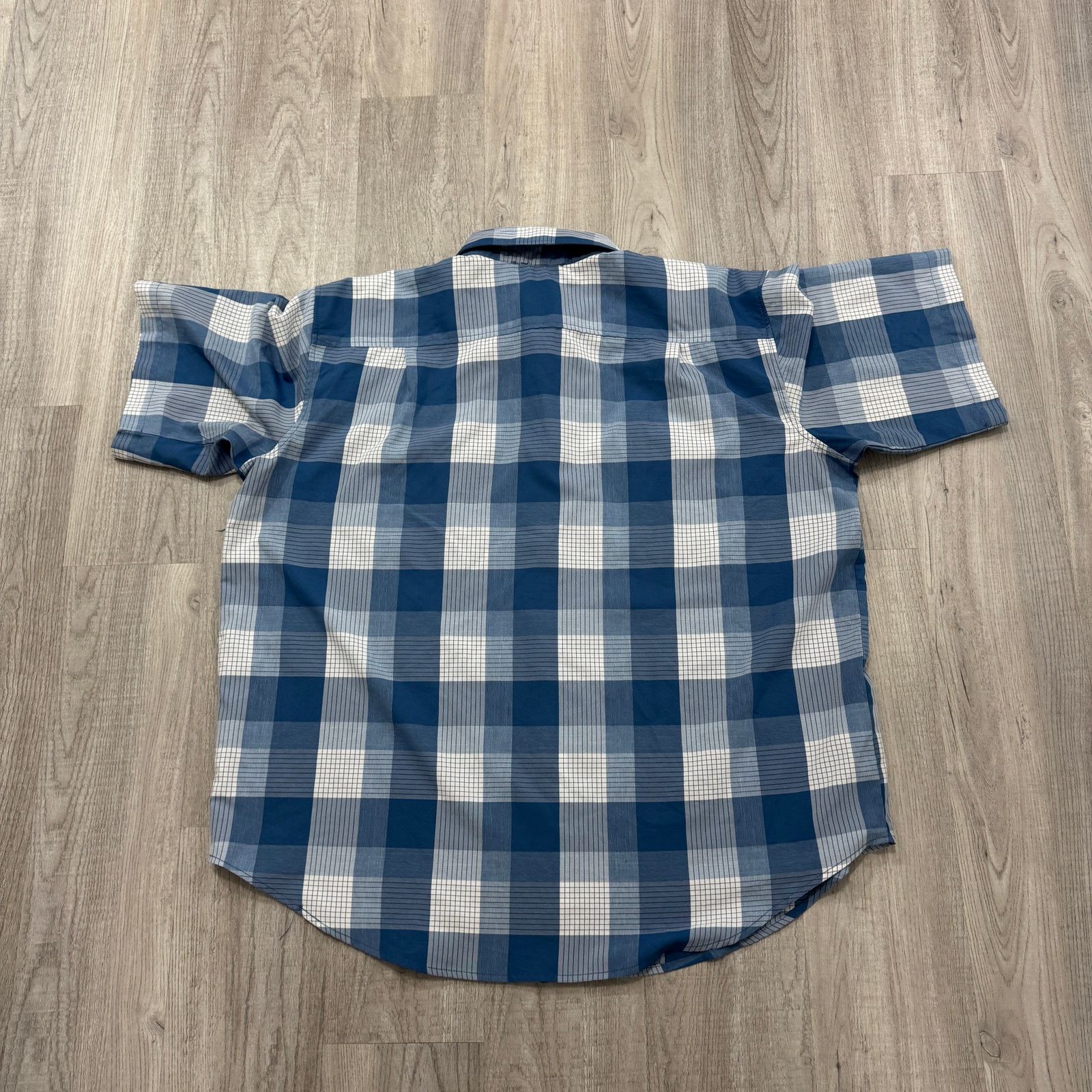 Orvis Orvis Classic Collection Shirt Men's XXL Blue White Plaid Size US XXL / EU 58 / 5 - 7 Thumbnail