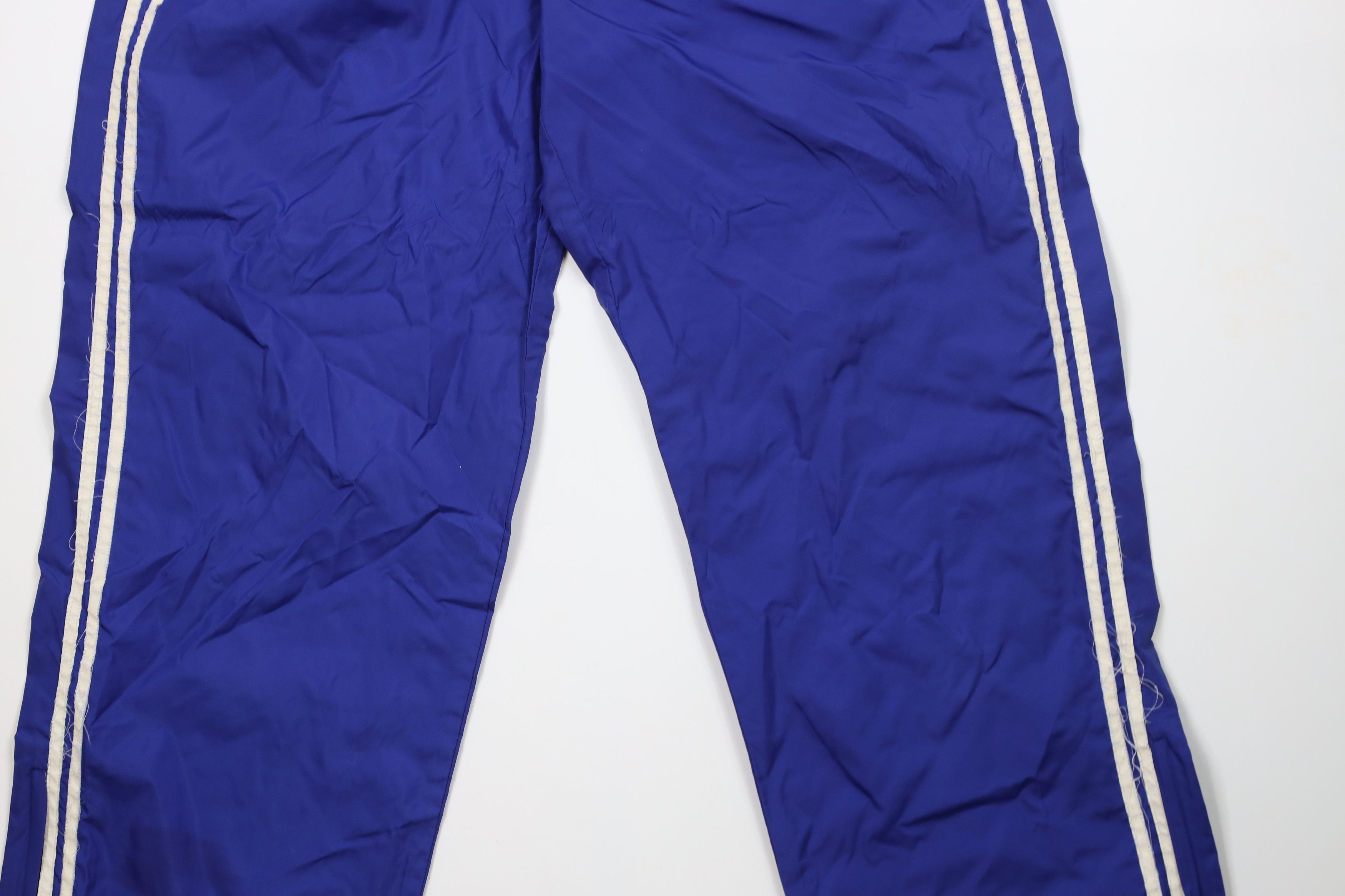 Tommy Hilfiger × Vintage Vintage 90s Tommy Hilfiger Striped Wide Leg Wind Pants Size US 36 / EU 52 - 3 Thumbnail