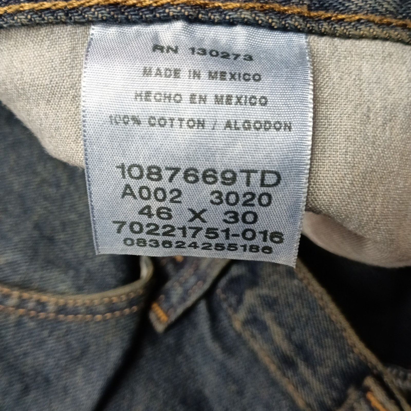 Wrangler Wrangler Rustler Relaxed Fit Jeans Men's Size 46x30 Blue Size US 44 / EU 60 - 5 Thumbnail