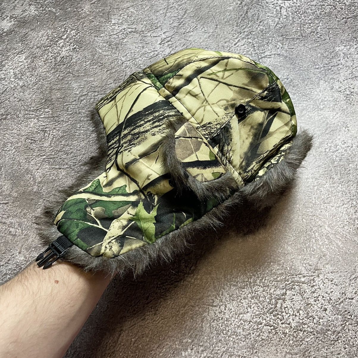 Vintage Vintage 90s Mohair Fuzzy Beanie Grey Oversized Grunge OS Size ONE SIZE - 4 Thumbnail