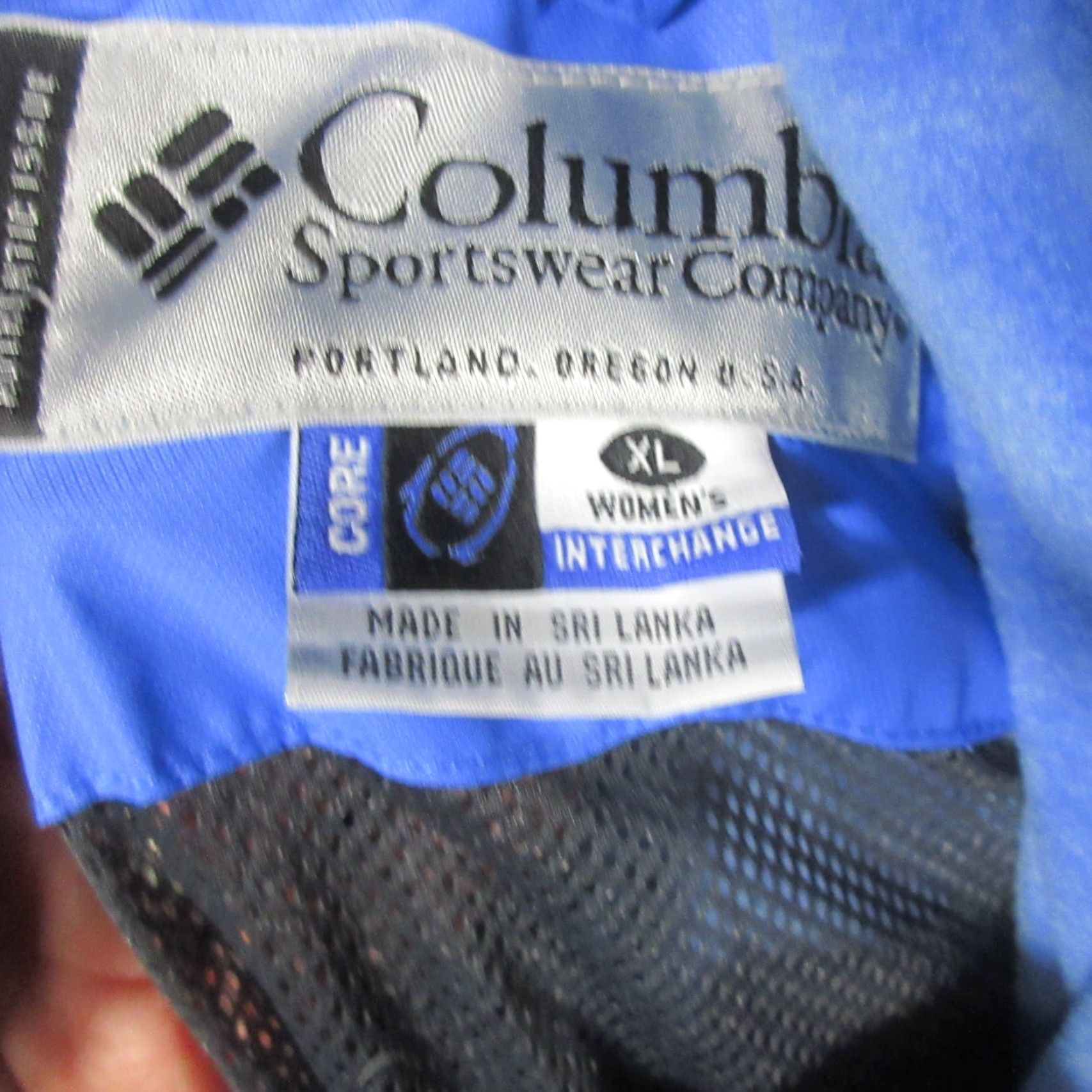 Vintage Columbia Jacket Womens XL Blue 3 in 1 Hooded Fleece Liner Ski Outdoor Coat New title Size XL / US 12-14 / IT 48-50 - 4 Thumbnail