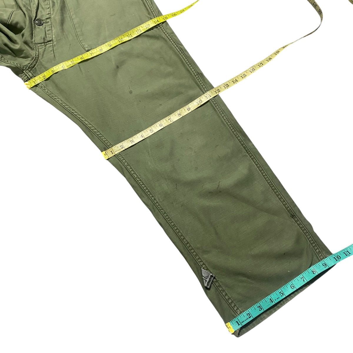 Vintage Vintage Us Army OG-107 Sateen Coveralls Vietnam War Size US 34 / EU 50 - 18 Thumbnail