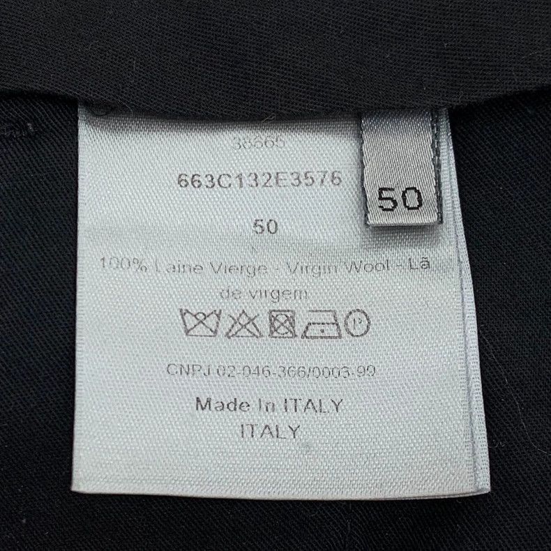 Dior Dior Black wool multi-zipper casual trousers 2501-Nextarrow Size US 34 / EU 50 - 7 Thumbnail