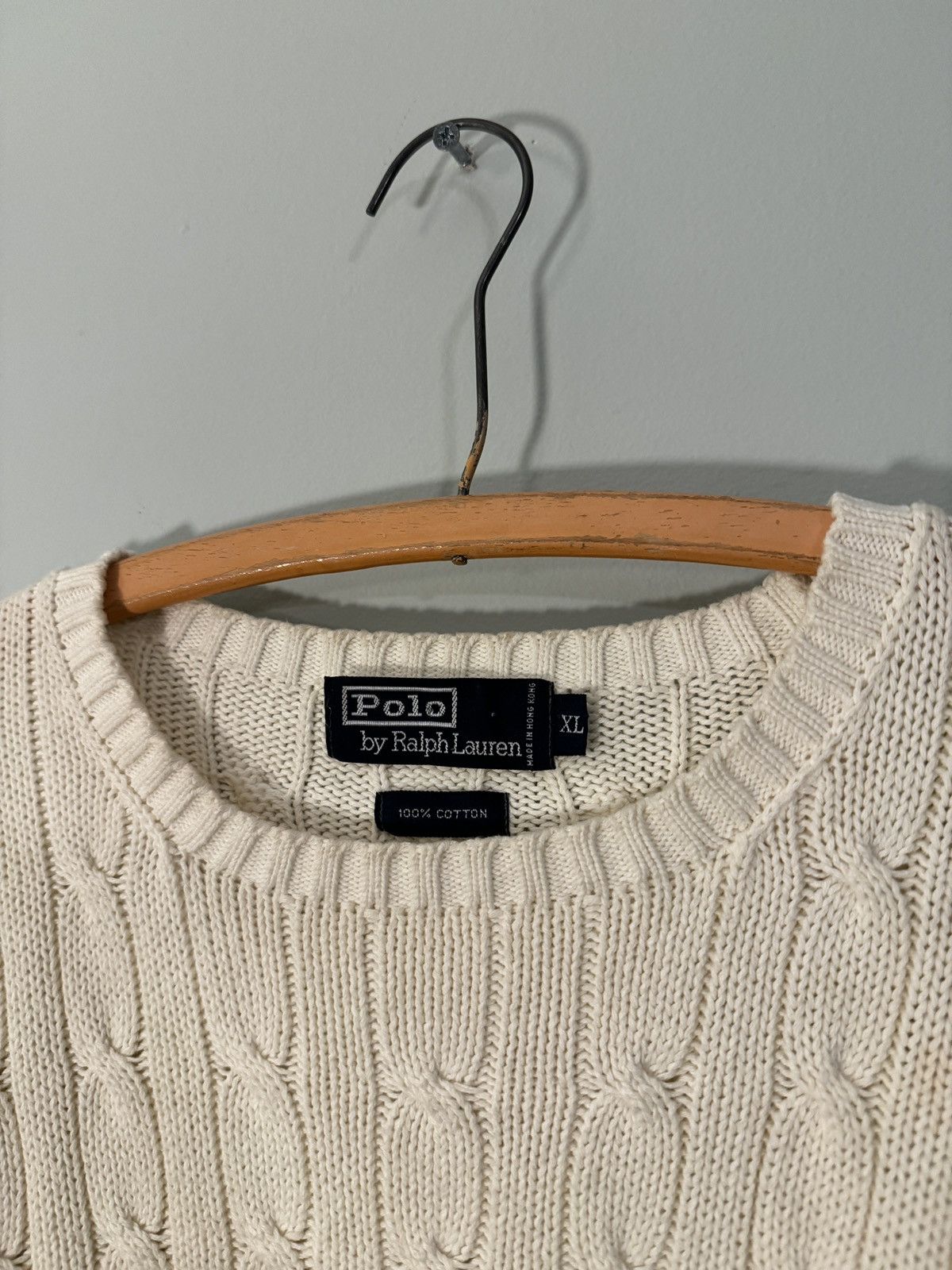 Polo Ralph Lauren Polo Ralph Lauren Cable Knit Sweater ERD Grunge RRL Bode Size US XL / EU 56 / 4 - 3 Thumbnail