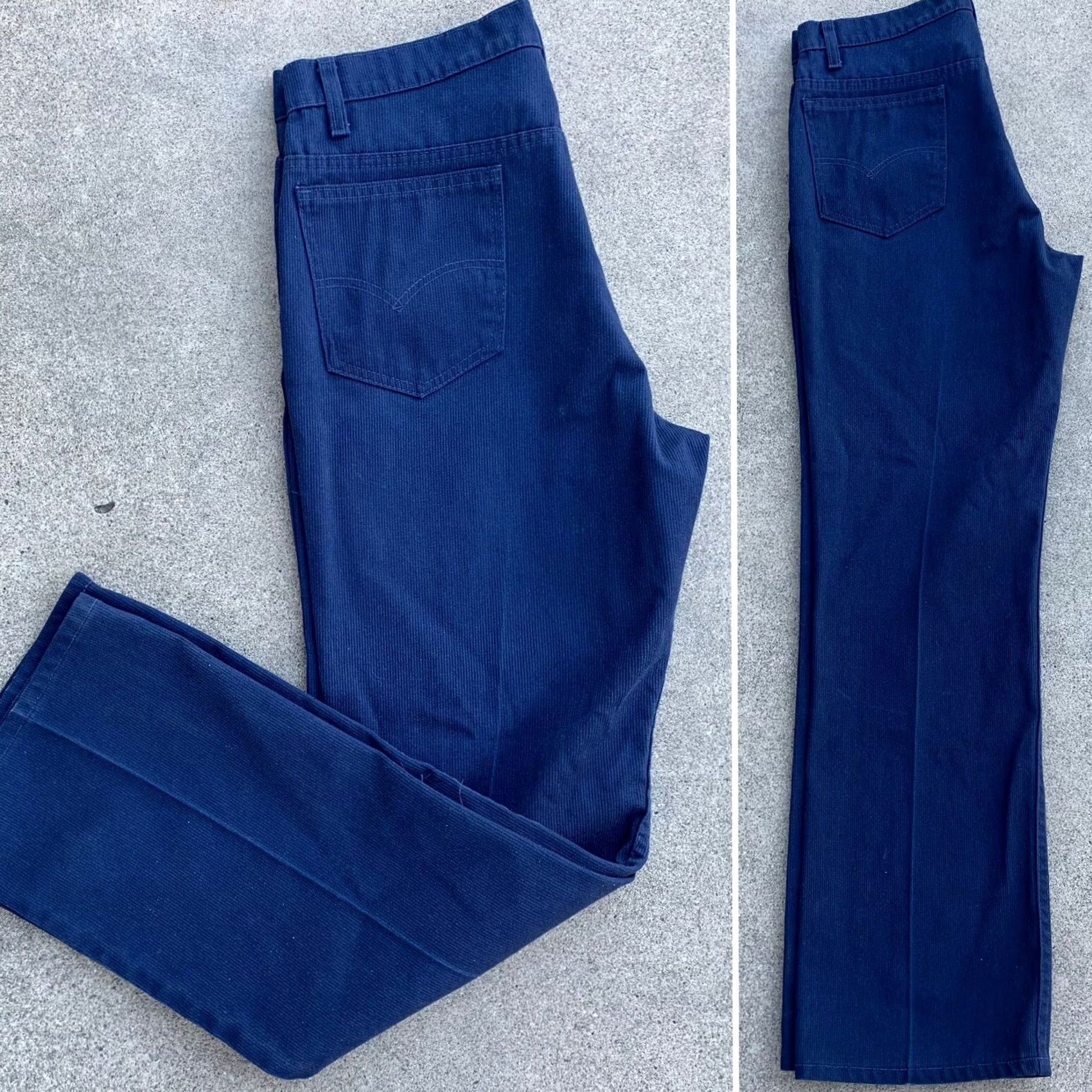 Vintage VINTAGE Levi’s 517 Pants Blue Sta Prest Levi’s 517 Pants 36x32 Mens Jeans 5-Pocket Denim Made in USA W 36 L 32 Cowboycore Blue Sta Prest Size US 36 / EU 52 - 3 Thumbnail