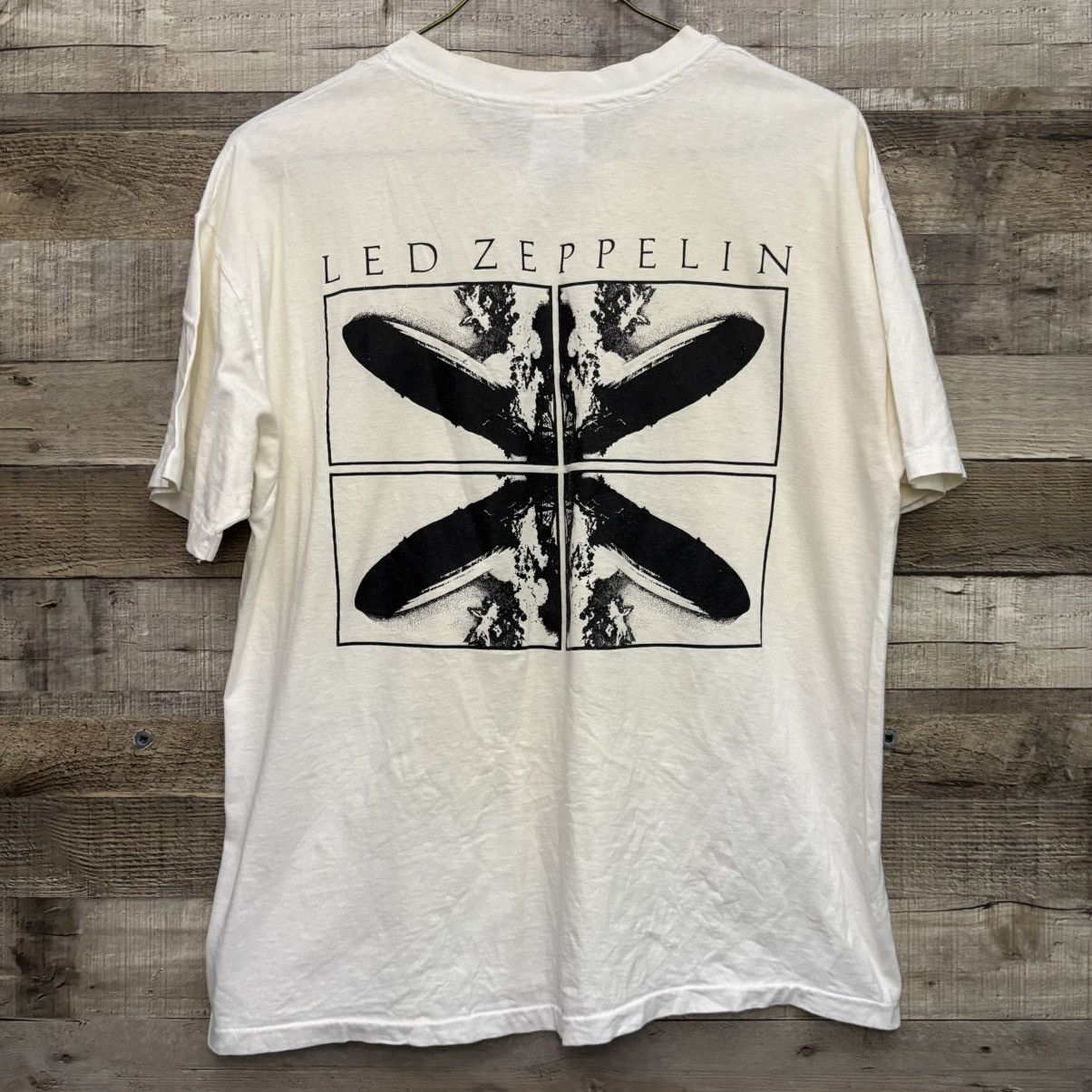 Band Tees Vintage 1993 LED Zeppelin Faces tee Size US L / EU 52-54 / 3 - 6 Thumbnail