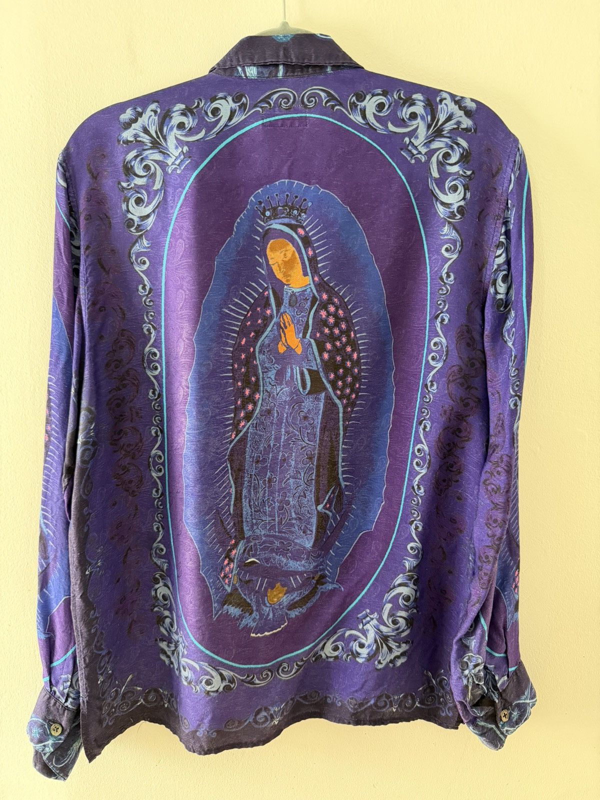 Kapital Kapital Virgin Mary Cupra Shirt Size US M / EU 48-50 / 2 - 1 Thumbnail