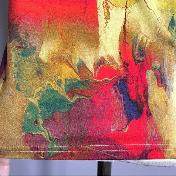 Jim Thompson × Vintage Jim Thompson Colourful Swirl Pima Cotton Tshirt - Small Size S / US 4 / IT 40 - 9 Thumbnail