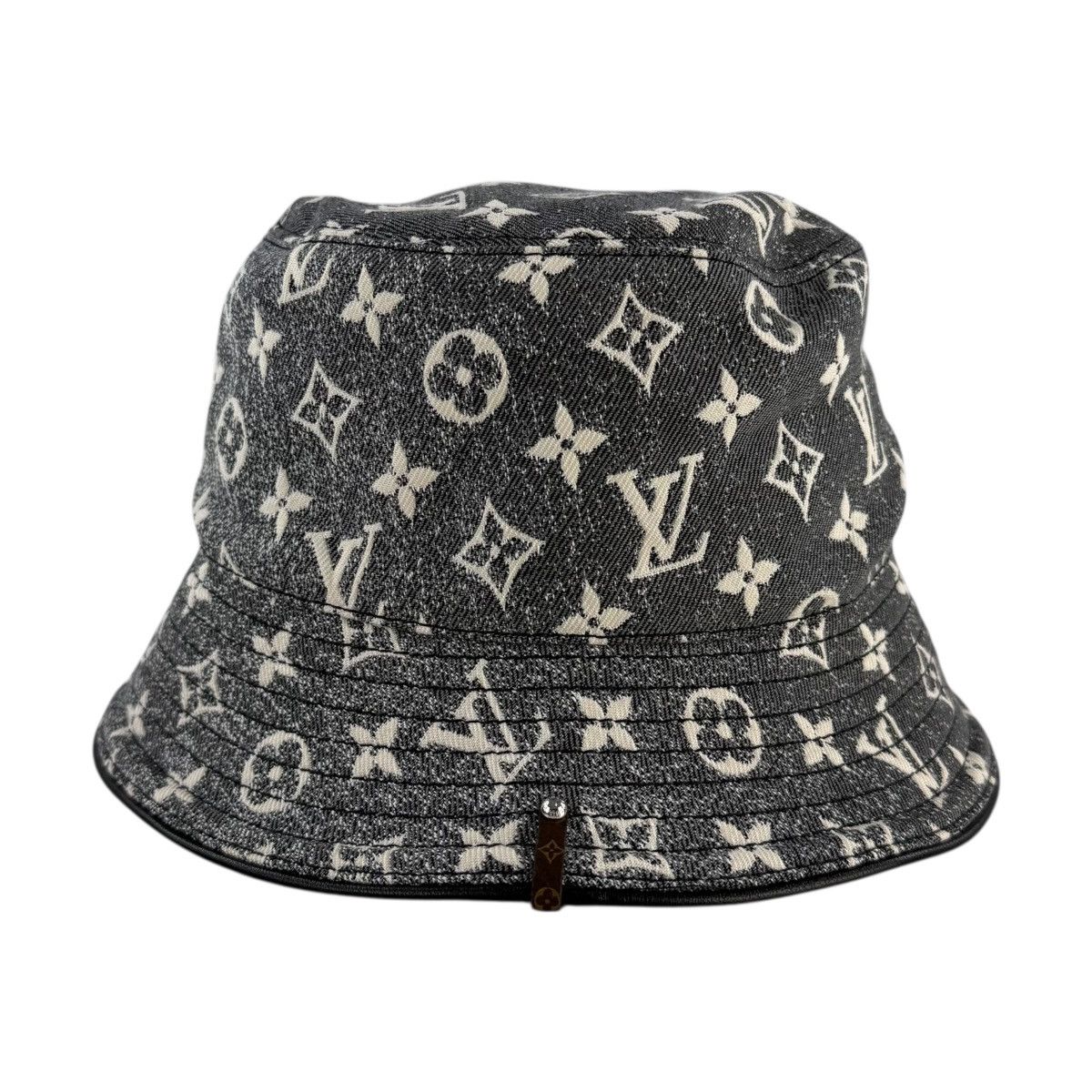Louis Vuitton Louis Vuitton Monogram Jacquard Denim Bucket Hat Size ONE SIZE - 1 Thumbnail