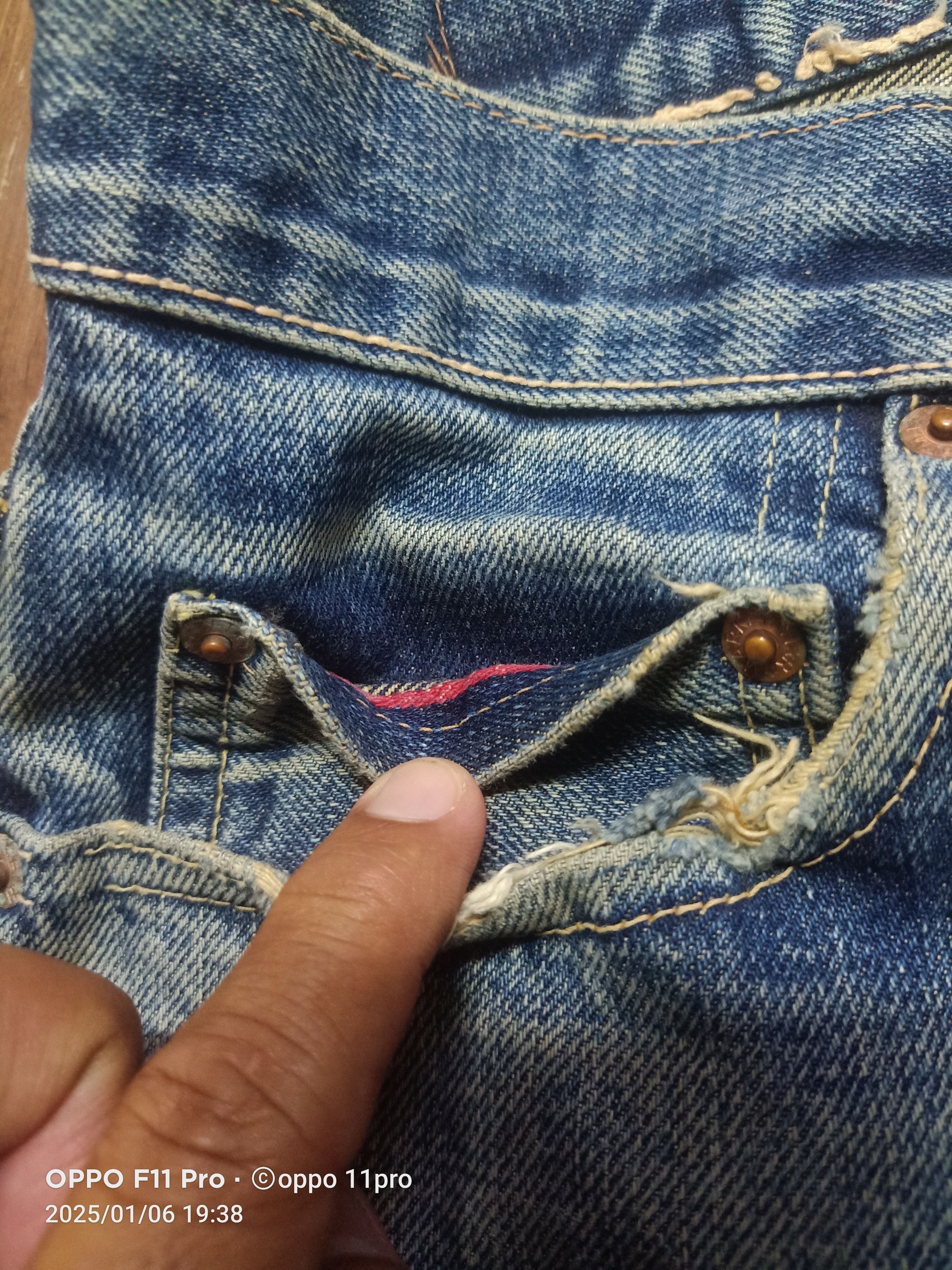 Blue Blue Japan × Japanese Brand 90s HR Market Denim Selvedge Short PAnts Size US 34 / EU 50 - 6 Thumbnail