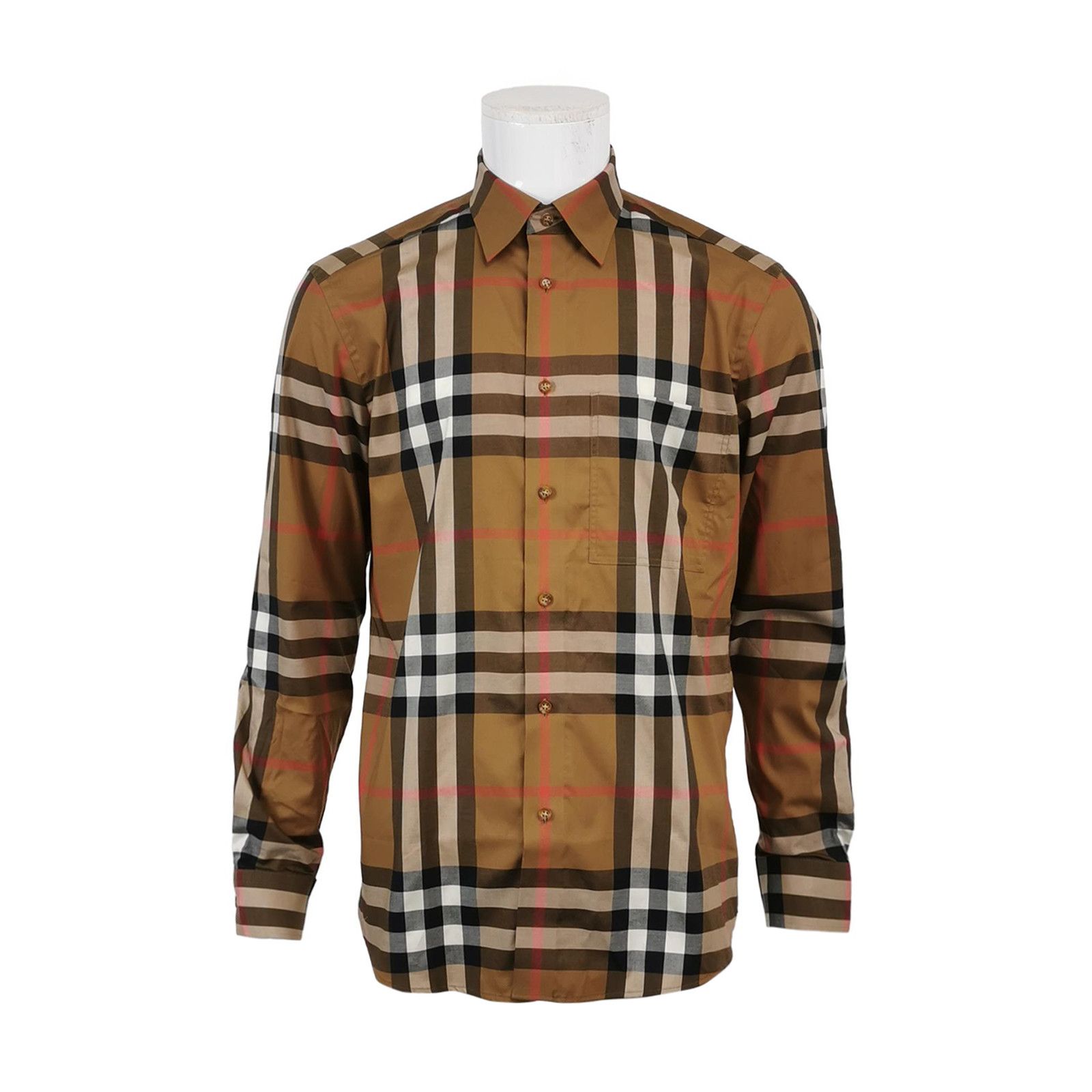 Burberry Burberry Check Button Up Shirt Size M Size US M / EU 48-50 / 2 - 1 Thumbnail