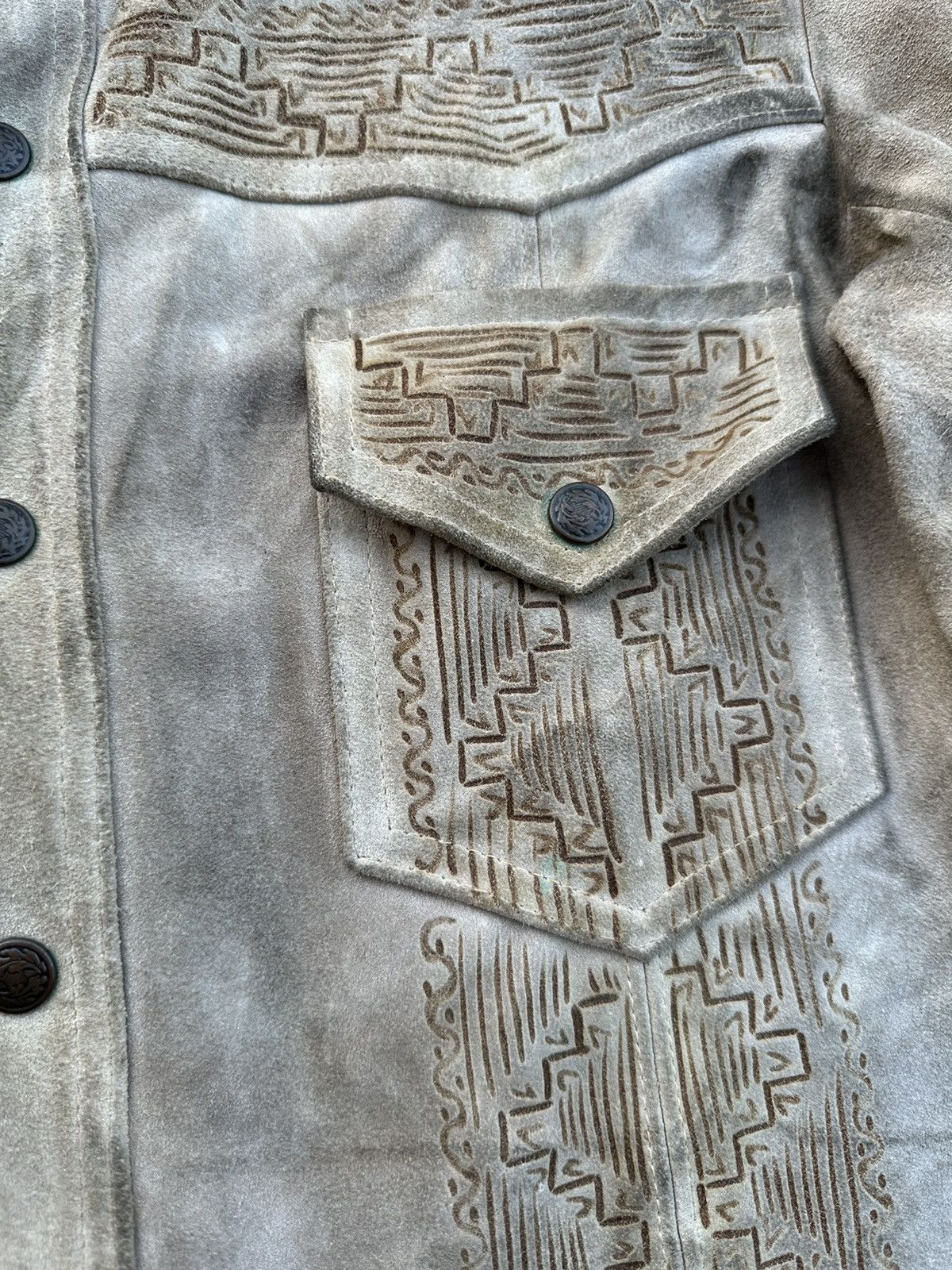 Leather 60’s Vintage Horse Suede Leather American Heritage Jacket Size US M / EU 48-50 / 2 - 8 Thumbnail