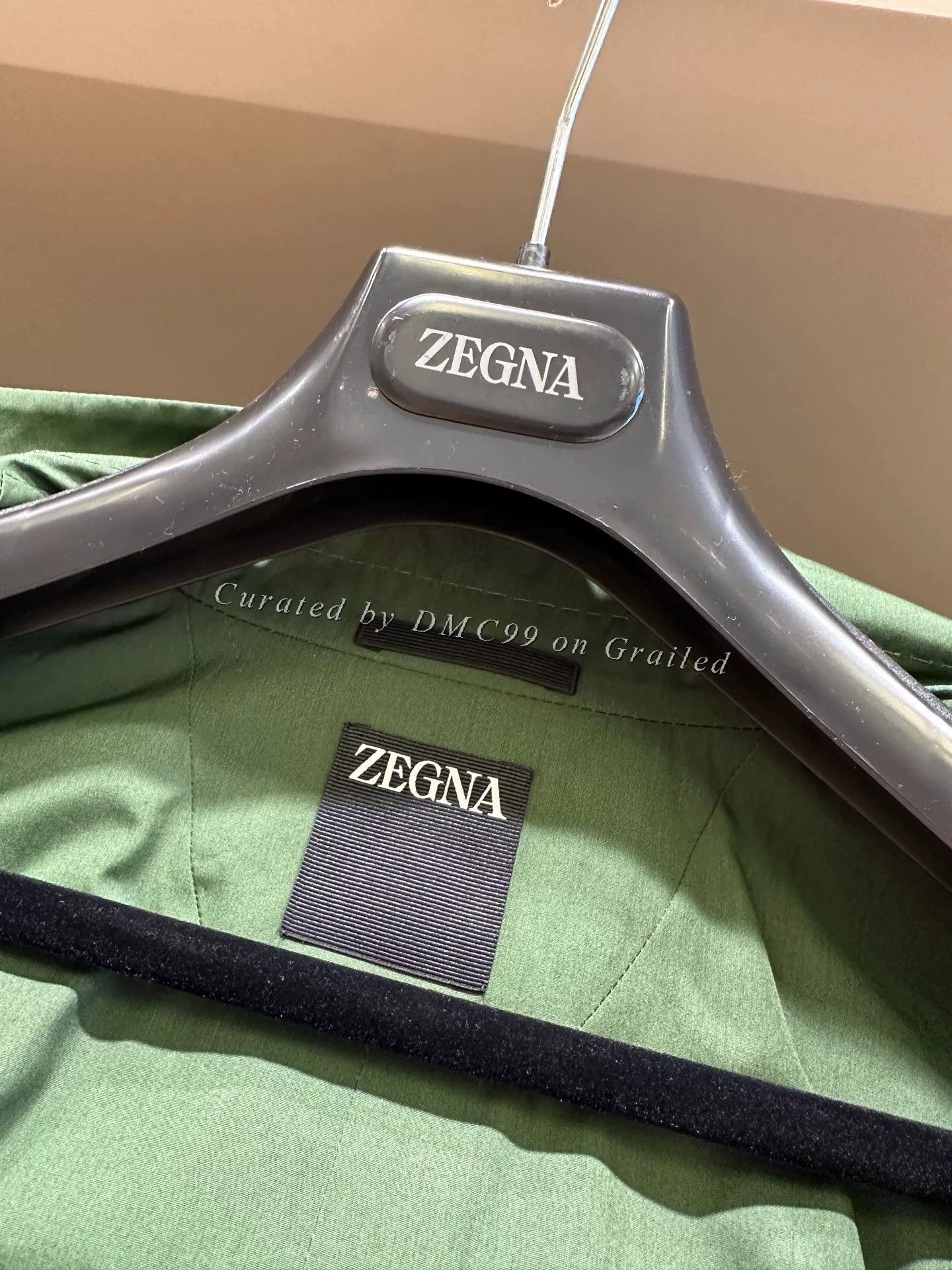 Ermenegildo Zegna Zegna Thin Green Men's Blazer Jacket Size US M / EU 48-50 / 2 - 7 Thumbnail