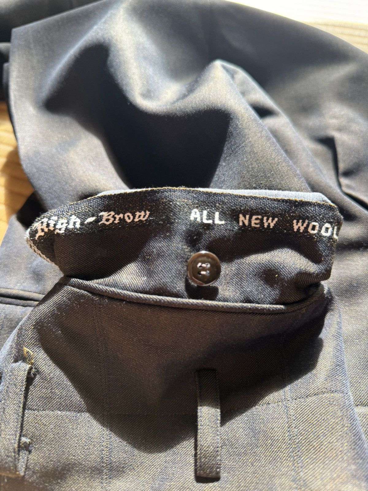 Other Vintage Japanese DB Wool Suit “Keori Excellence” (42R-ish) Size 42R - 16 Thumbnail
