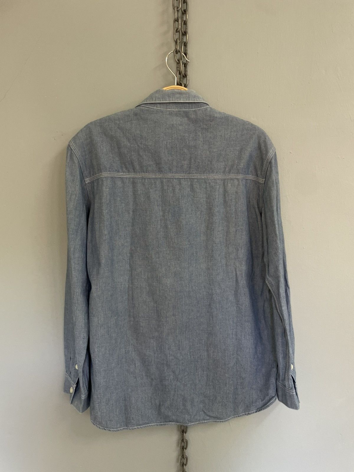 Issey Miyake Ne-net button up Chambray shirt Size US M / EU 48-50 / 2 - 2 Thumbnail