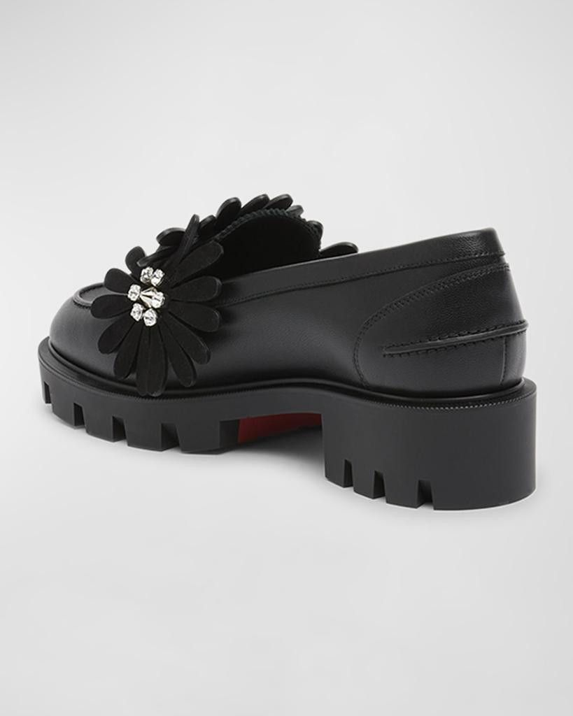 Christian Louboutin o1w1db10725 Loafers in Black Size US 9 / IT 39 - 3 Thumbnail