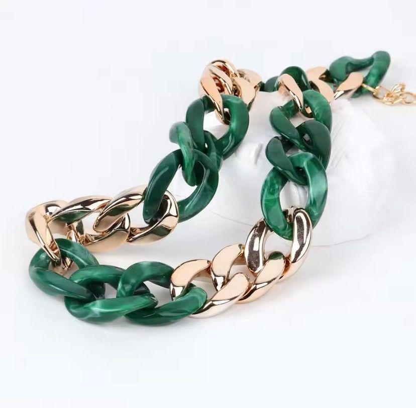 Other CCB Acrylic Chain Choker Necklace Size ONE SIZE - 1 Thumbnail