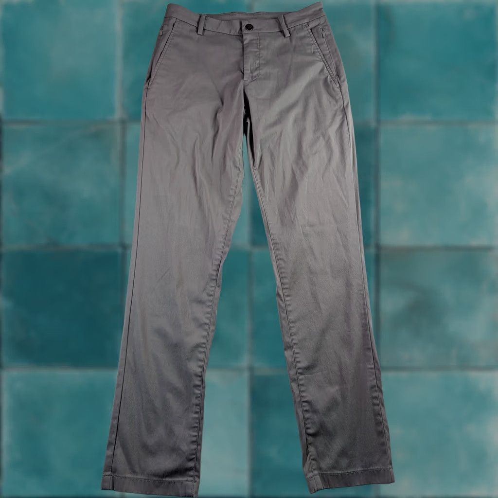 Vintage Bird Dogs Chino Pants Mens 30x30 Gray Regular Straight Front Size US 30 / EU 46 - 1 Thumbnail