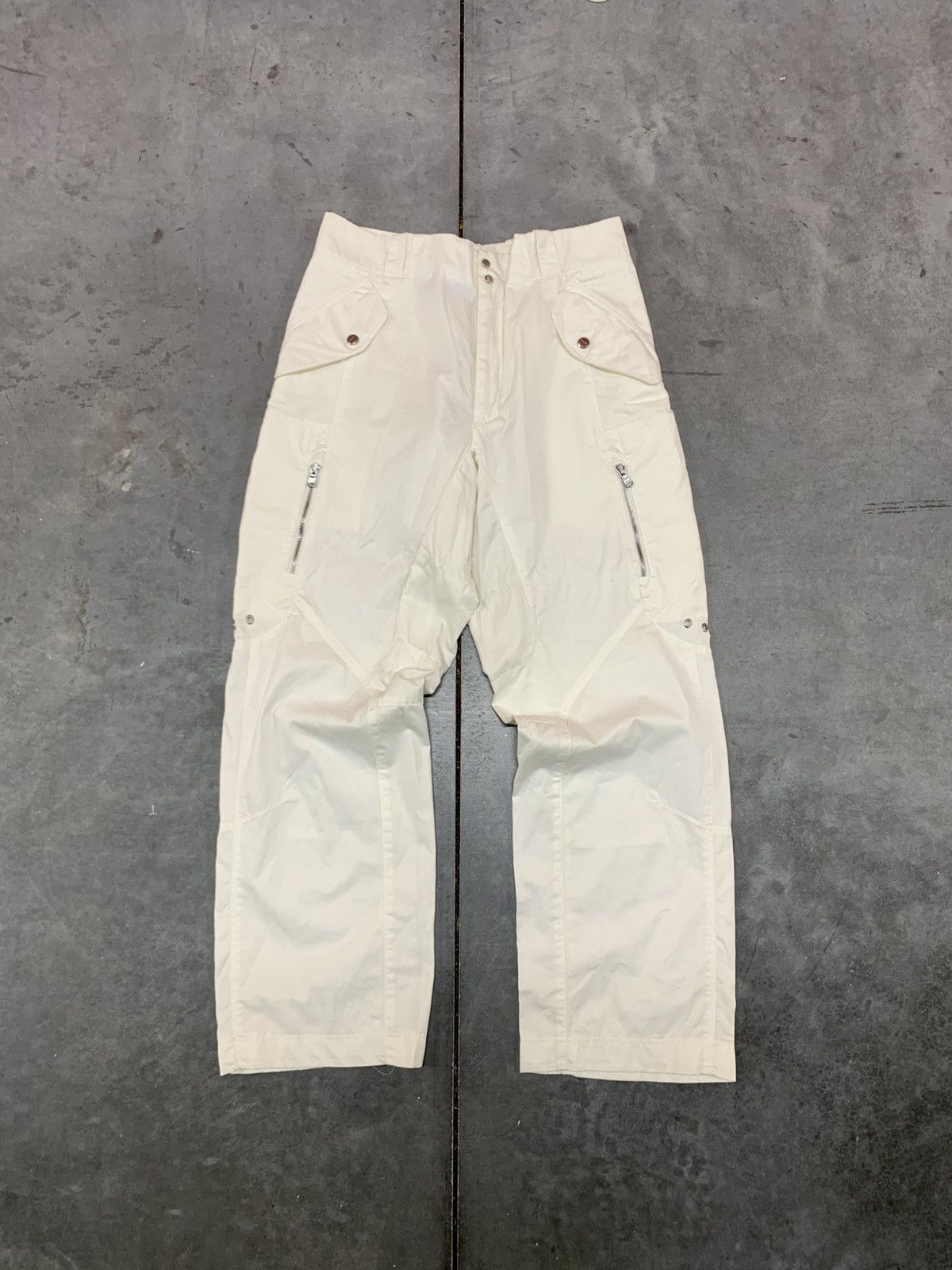 RLX Ralph Lauren Y2K Vintage Parachute Tactical Cargo Flight Pants 33x30 Size US 33 - 1 Thumbnail
