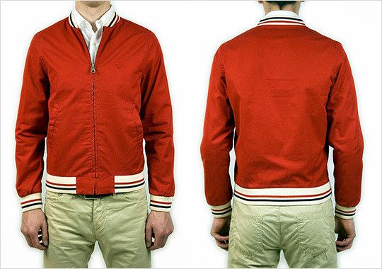 Gant Rugger Gant Rugger Varsity Jacket in Red Size US S / EU 44-46 / 1 - 6 Thumbnail