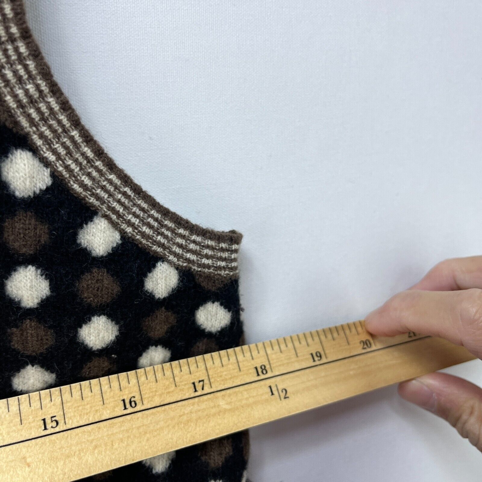 Mossimo × Vintage Vintage Y2K Mossimo Wool Vest Sweater Large Women’s Japan Size L / US 10 / IT 46 - 4 Thumbnail