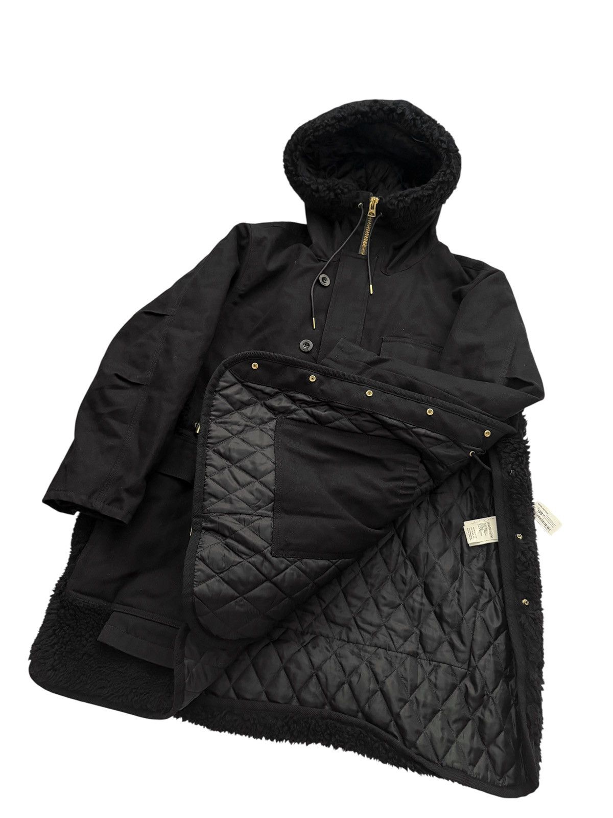 Carhartt × Sacai Fleece Trimmed Modular Duck Parka Size US M / EU 48-50 / 2 - 4 Thumbnail