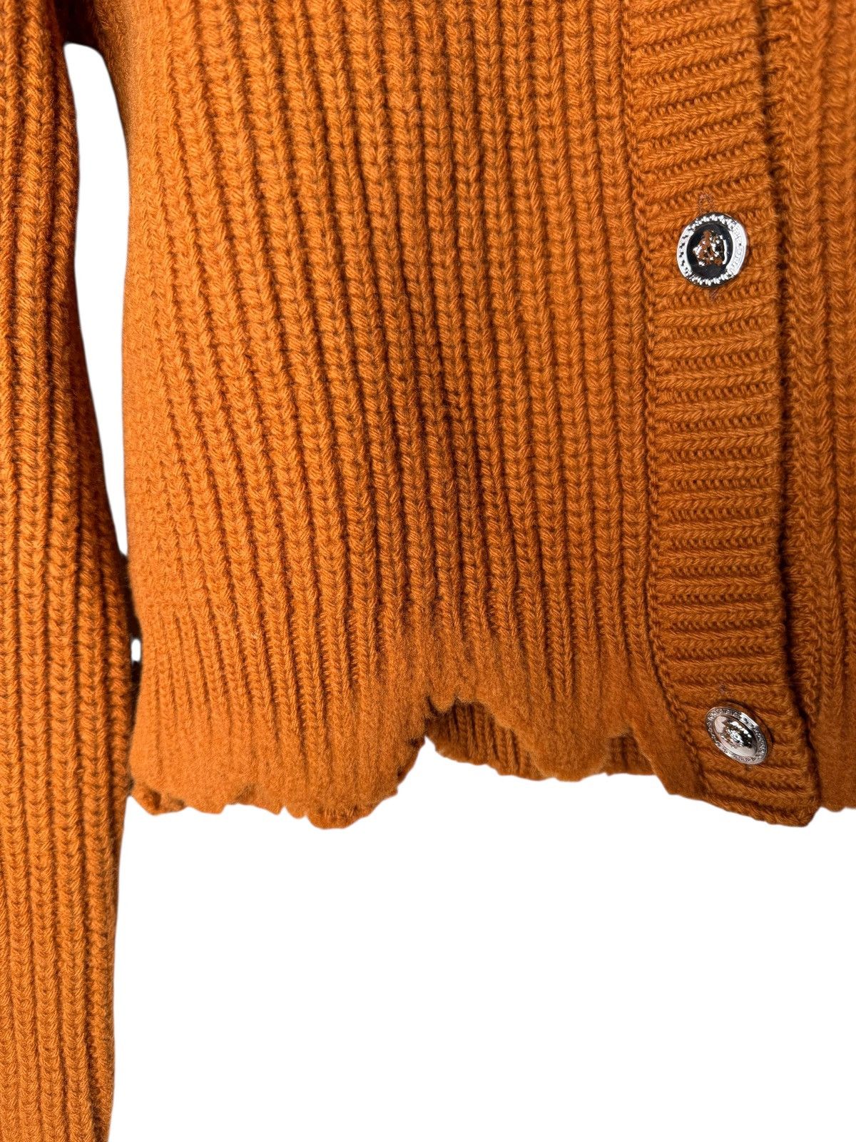 Versace Versace Wool Cardigan Medusa Buttons Camel Size XS / US 0-2 / IT 36-38 - 8 Thumbnail