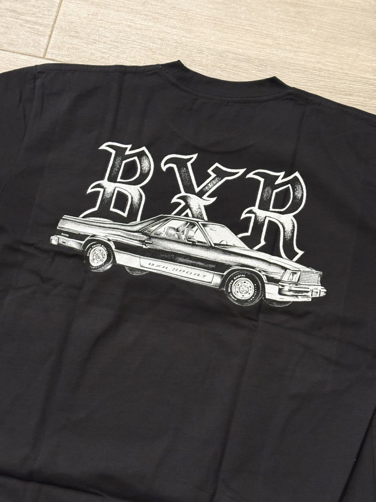 Born X Raised Men's BORN X RAISED Elco Tee T-Shirt Black Size L Large NEW Size US L / EU 52-54 / 3 - 5 Thumbnail