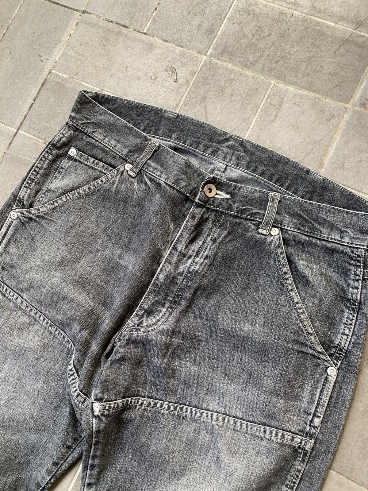Japanese Brand 2000s Gowest Denim Pants Size US 32 / EU 48 - 3 Thumbnail