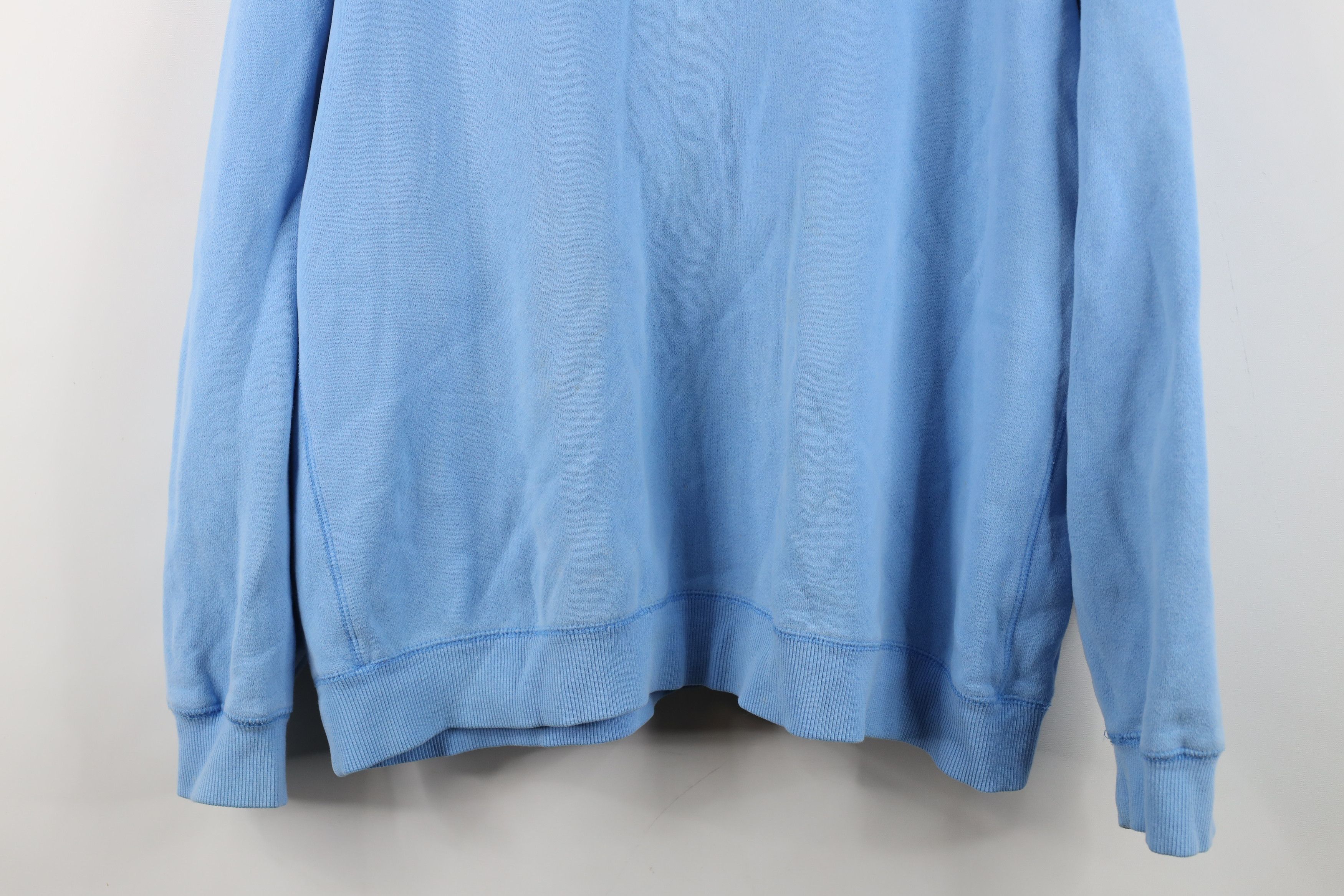 Starter Vintage 90s Starter Monochrome Sweatshirt Carolina Blue Size US XL / EU 56 / 4 - 3 Thumbnail