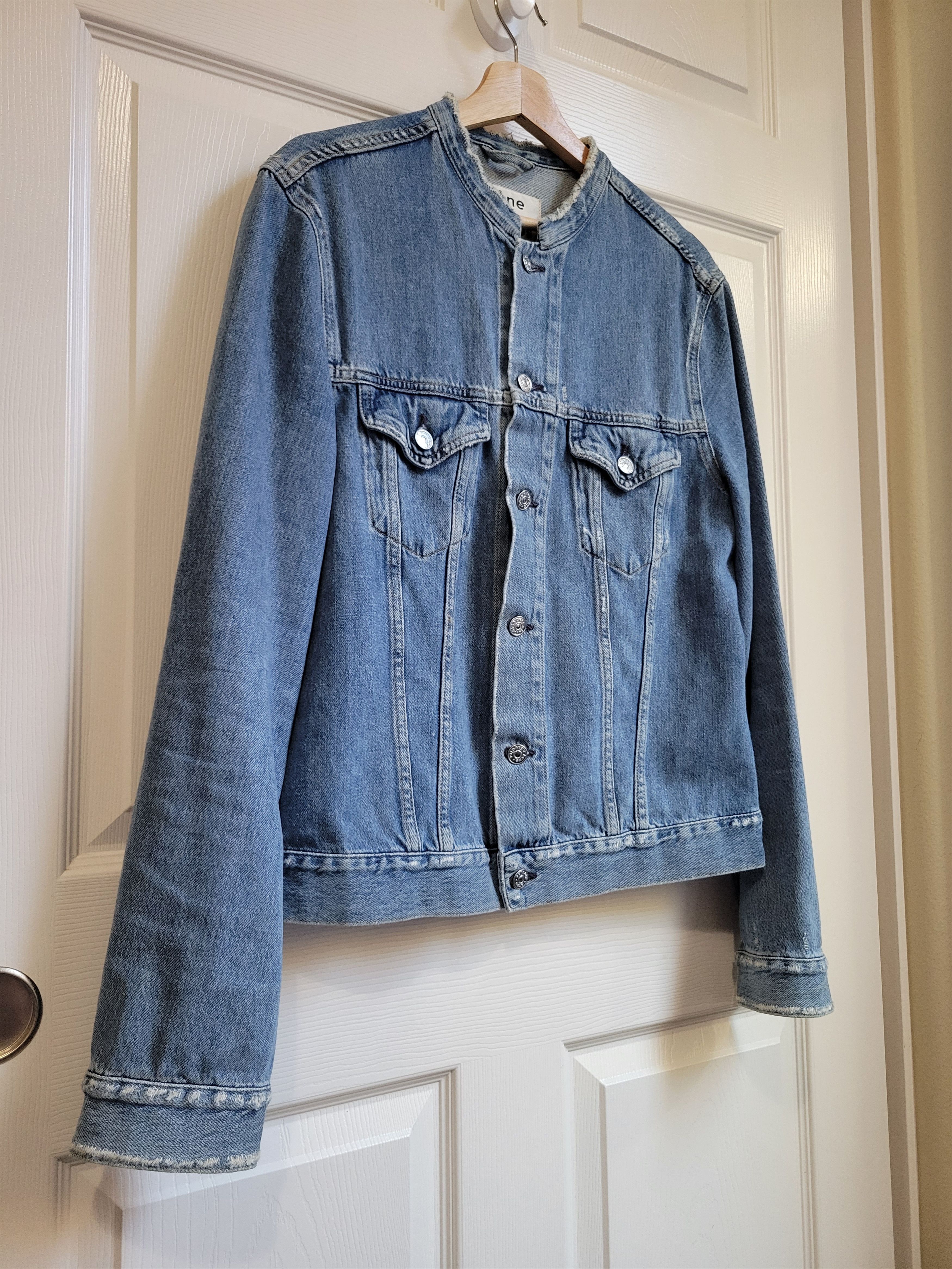 Acne Studios SS16 'Who Ind Fray' Denim Jacket size 48 Size US M / EU 48-50 / 2 - 2 Thumbnail