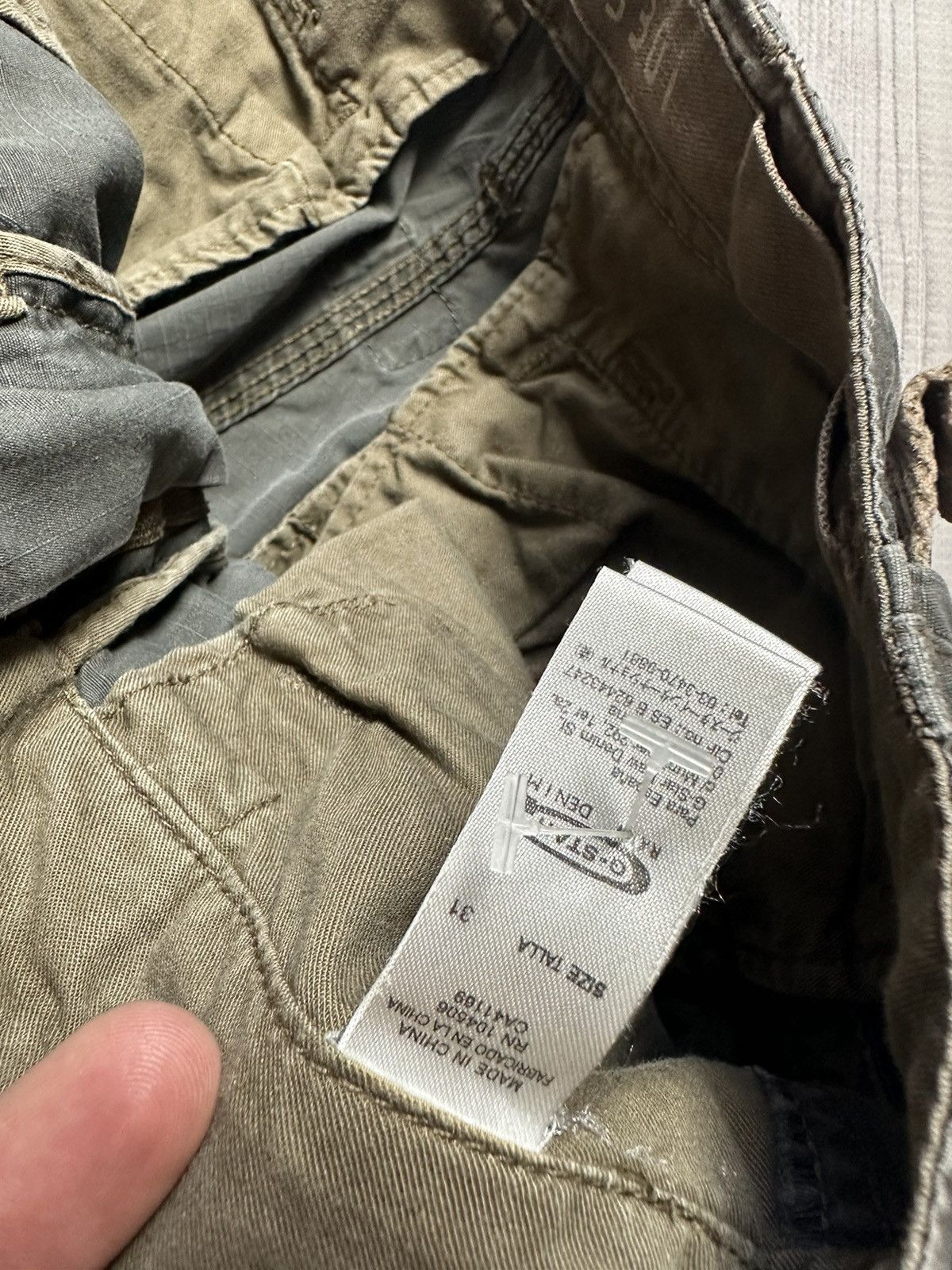 G-Star × Vintage Vintage Raw G Star cargo shorts size 32 rare pocket drill Size US 32 / EU 48 - 7 Thumbnail