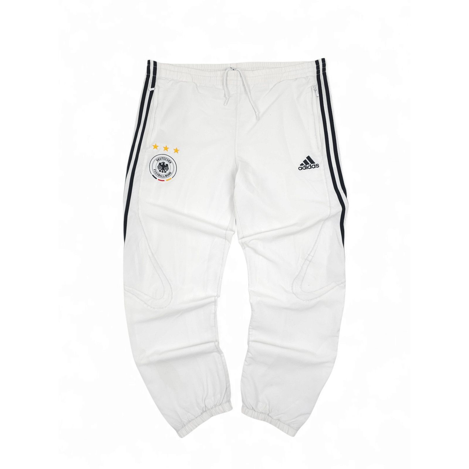 Adidas 💎 XXL Vintage Adidas Germany Soccer Track Pants Stripes Size US 38 / EU 54 - 1 Thumbnail