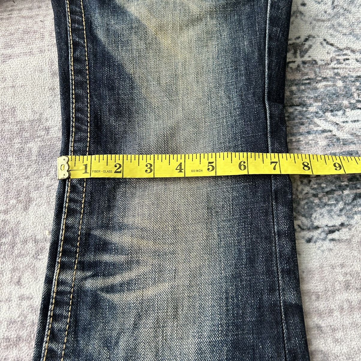 If Six Was Nine Lolita Y2k Design Flared Jeans Size 30" / US 8 / IT 44 - 21 Thumbnail