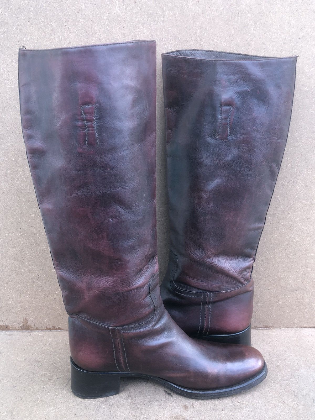 Prada Prada Brown Calfskin Leather Women’s Boots Size 38 Size US 8 / IT 38 - 5 Thumbnail