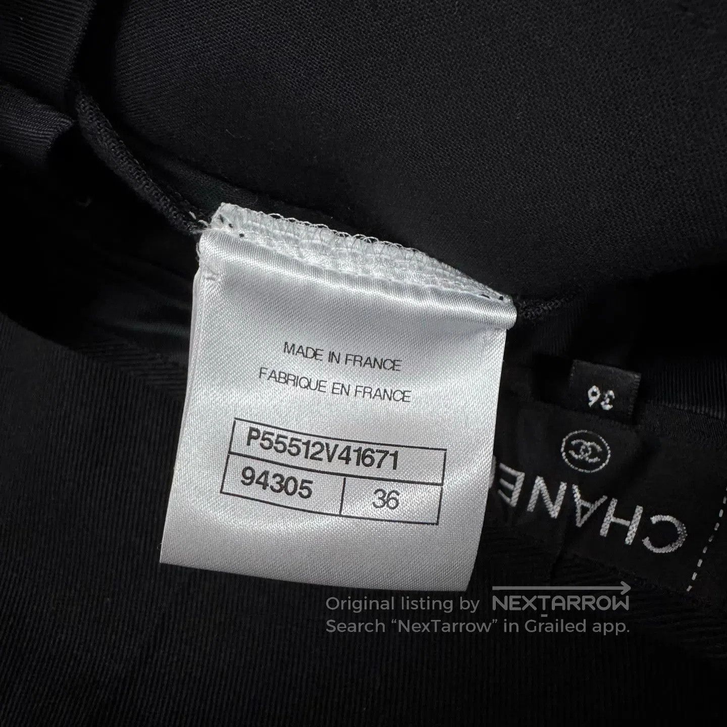 Chanel Chanel size 36 Black side striped casual pants| Size 28" / US 6 / IT 42 - 6 Thumbnail