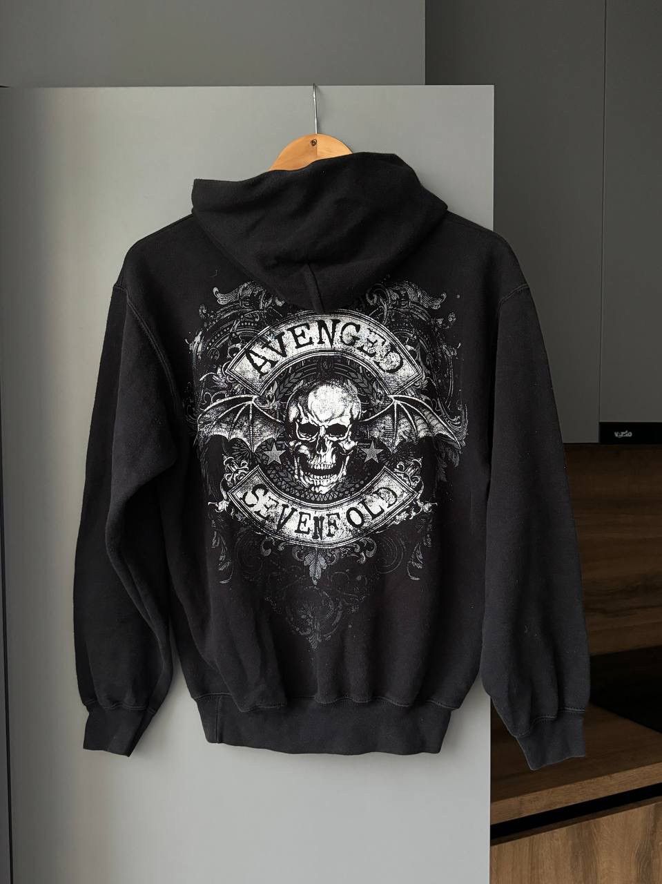 Band Tees × Vintage Vintage Avenged Sevenfold Y2K Band Hoodie Size US S / EU 44-46 / 1 - 3 Thumbnail