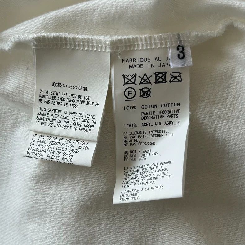 Yohji Yamamoto Yohji Yamamoto 19ss Knot Short Sleeve T-Shirt 2502-Nextarro Size US L / EU 52-54 / 3 - 7 Thumbnail