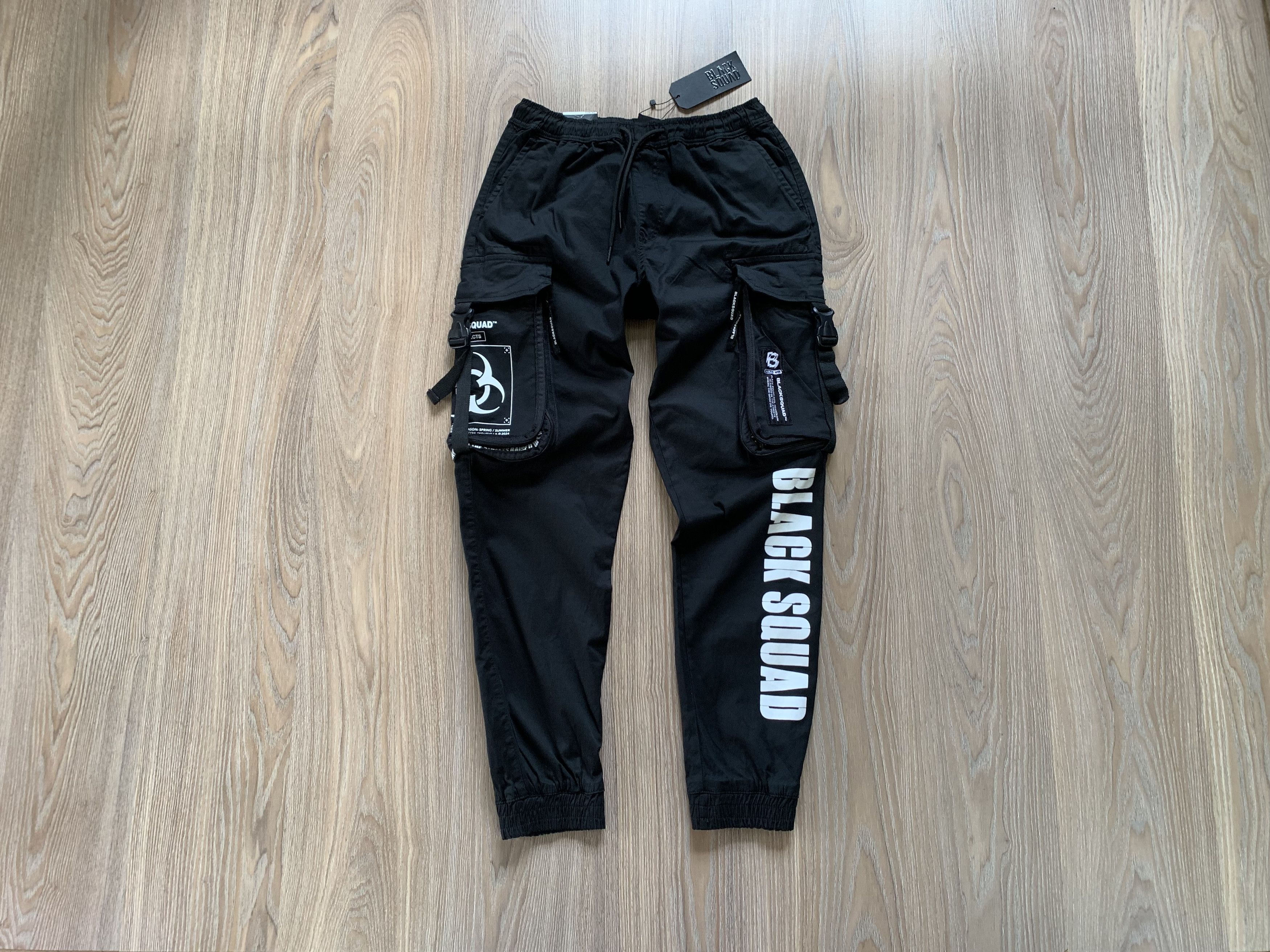 Other Black Squad Multi Pocket Pants Size US 28 / EU 44 - 1 Thumbnail