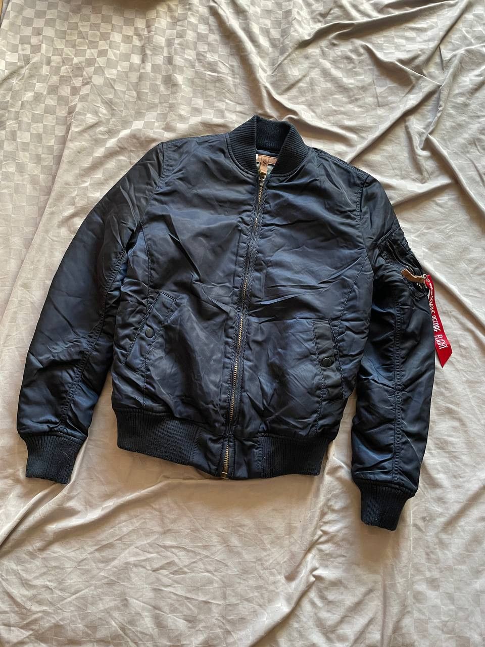 Alpha Industries Alpha Industries Slim Fit WMNS Bomber Jacket Size S / US 4 / IT 40 - 1 Thumbnail