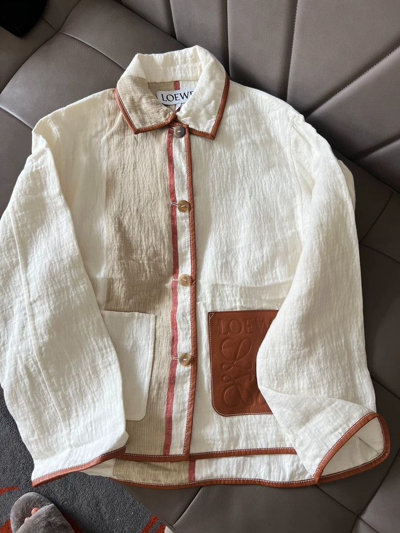 LOEWE White Long Sleeve Shirt - dmc