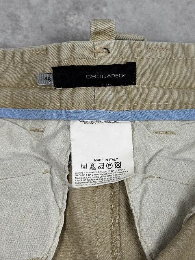 Dsquared2 2000s Dsquared2 Beige Desert Cargo Pants Size US 30 / EU 46 - 8 Thumbnail